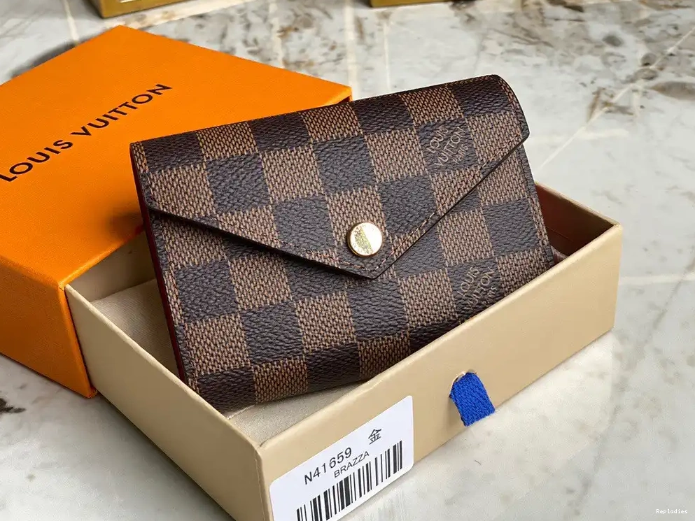 Repzbay Wallet VICTORINE Vuitton Louis 0522